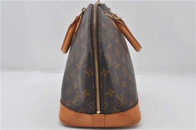 Authentic Louis Vuitton Monogram Alma Hand Bag Purse M51130 LV 0127F