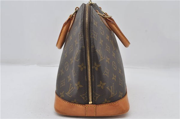 Authentic Louis Vuitton Monogram Alma Hand Bag Purse M51130 LV 0127F