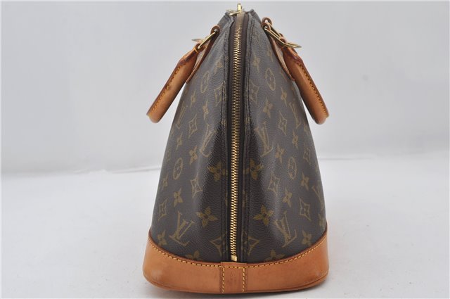 Authentic Louis Vuitton Monogram Alma Hand Bag Purse M51130 LV 0127F