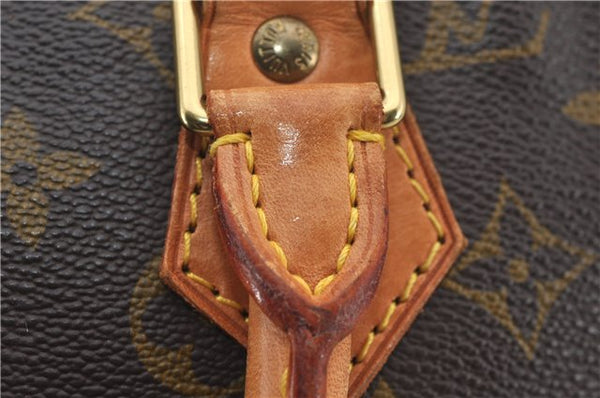 Authentic Louis Vuitton Monogram Alma Hand Bag Purse M51130 LV 0127F