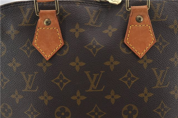 Authentic Louis Vuitton Monogram Alma Hand Bag Purse M51130 LV 0127F