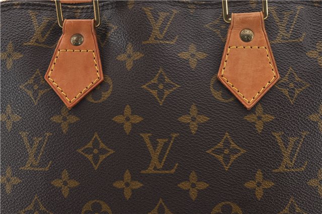 Authentic Louis Vuitton Monogram Alma Hand Bag Purse M51130 LV 0127F