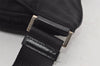 Authentic PRADA Nylon Tessuto Leather Shoulder Cross Body Bag Purse Black 0130I