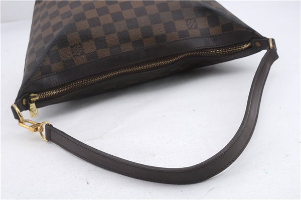 Authentic Louis Vuitton Damier Illovo MM Shoulder Bag N51995 LV 0131D