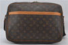 Authentic Louis Vuitton Monogram Reporter GM Shoulder Cross Bag M45252 LV 0131F