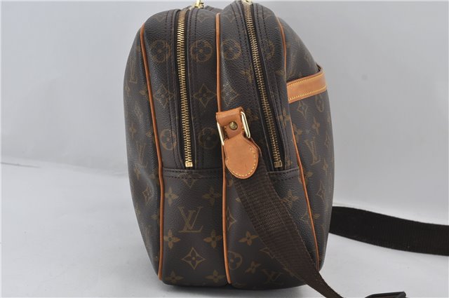 Authentic Louis Vuitton Monogram Reporter GM Shoulder Cross Bag M45252 LV 0131F