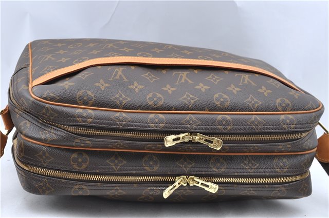 Authentic Louis Vuitton Monogram Reporter GM Shoulder Cross Bag M45252 LV 0131F