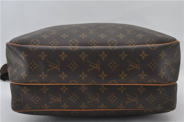 Authentic Louis Vuitton Monogram Reporter GM Shoulder Cross Bag M45252 LV 0131F
