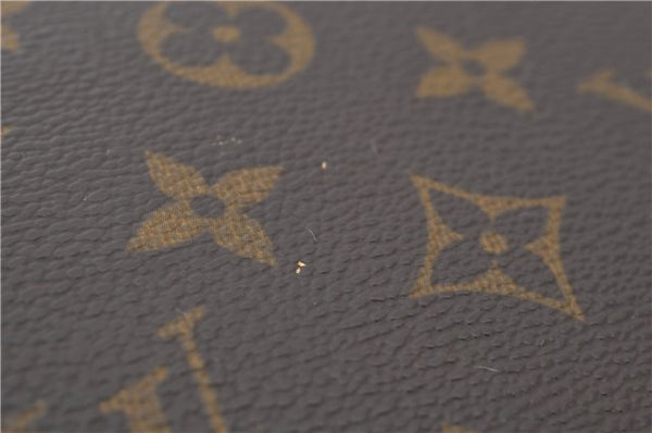 Authentic Louis Vuitton Monogram Reporter GM Shoulder Cross Bag M45252 LV 0131F