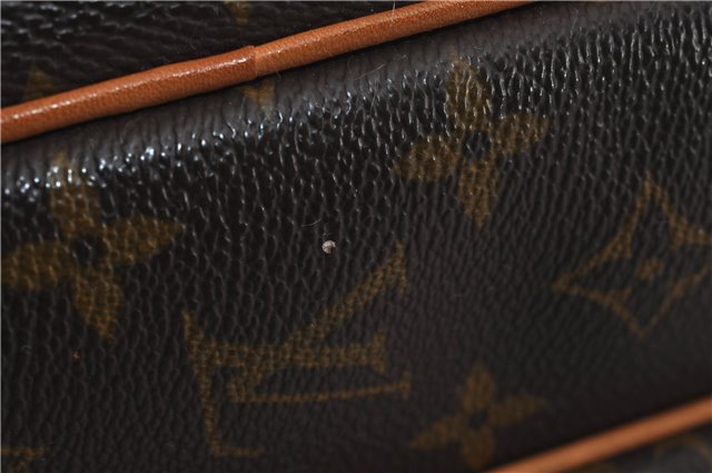 Authentic Louis Vuitton Monogram Reporter GM Shoulder Cross Bag M45252 LV 0131F