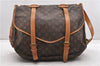 Authentic Louis Vuitton Monogram Saumur 43 Shoulder Cross Bag M42252 LV 0131G