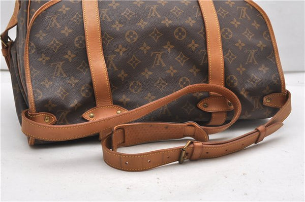Authentic Louis Vuitton Monogram Saumur 43 Shoulder Cross Bag M42252 LV 0131G