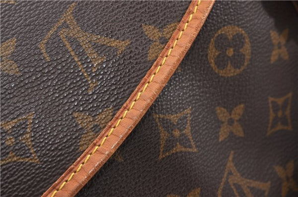 Authentic Louis Vuitton Monogram Saumur 43 Shoulder Cross Bag M42252 LV 0131G