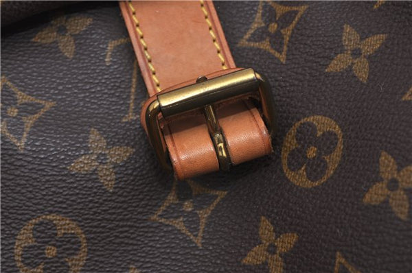 Authentic Louis Vuitton Monogram Saumur 43 Shoulder Cross Bag M42252 LV 0131G