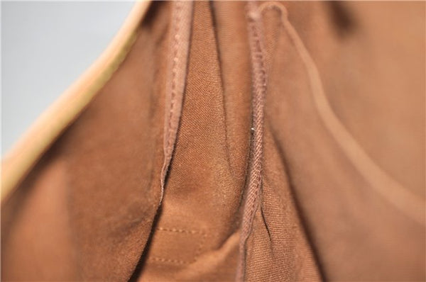 Authentic Louis Vuitton Monogram Saumur 43 Shoulder Cross Bag M42252 LV 0131G