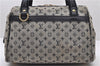 Authentic Louis Vuitton Monogram Mini Josephine PM Hand Bag Blue M92312 LV 0132D