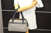 Authentic Louis Vuitton Monogram Mini Josephine PM Hand Bag Blue M92312 LV 0132D