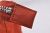 Authentic PRADA Nylon Tessuto Leather Shoulder Tote Bag Purse Orange 0132E
