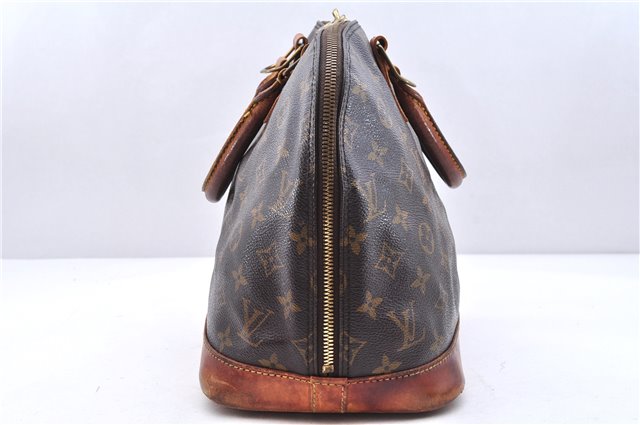 Authentic Louis Vuitton Monogram Alma Hand Bag Purse M51130 LV 0133E
