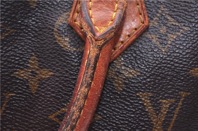 Authentic Louis Vuitton Monogram Alma Hand Bag Purse M51130 LV 0133E