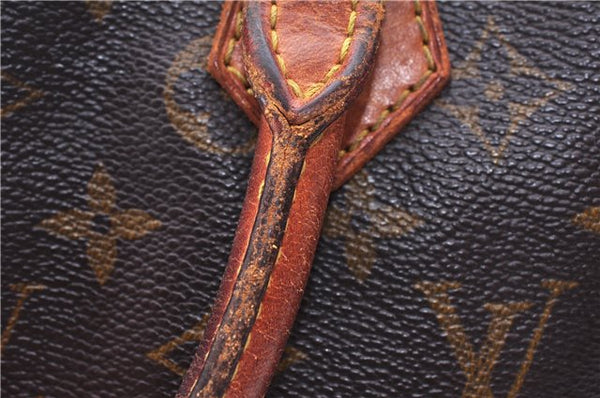 Authentic Louis Vuitton Monogram Alma Hand Bag Purse M51130 LV 0133E