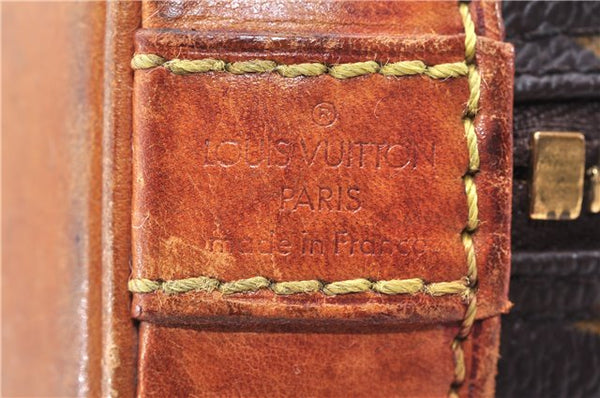 Authentic Louis Vuitton Monogram Alma Hand Bag Purse M51130 LV 0133E