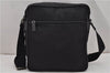Authentic PRADA Nylon Saffiano Leather Shoulder Cross Body Bag Black 0133G