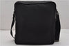 Authentic PRADA Nylon Saffiano Leather Shoulder Cross Body Bag Black 0133G