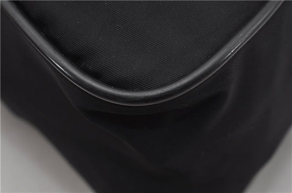 Authentic PRADA Nylon Saffiano Leather Shoulder Cross Body Bag Black 0133G
