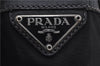 Authentic PRADA Nylon Saffiano Leather Shoulder Cross Body Bag Black 0133G