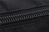Authentic PRADA Nylon Saffiano Leather Shoulder Cross Body Bag Black 0133G