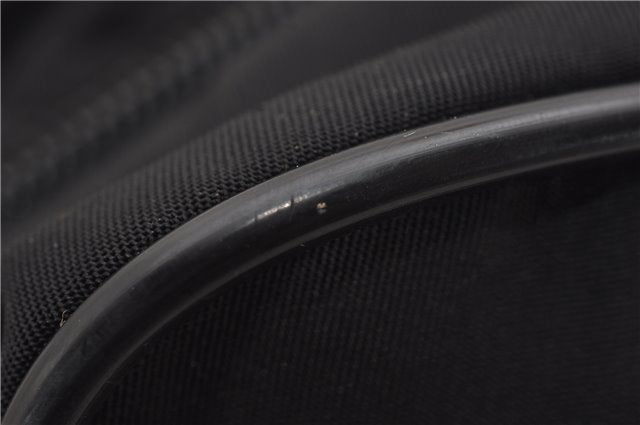 Authentic PRADA Nylon Saffiano Leather Shoulder Cross Body Bag Black 0133G