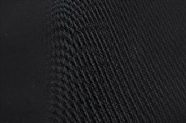 Authentic PRADA Nylon Saffiano Leather Shoulder Cross Body Bag Black 0133G