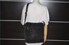 Authentic PRADA Nylon Saffiano Leather Shoulder Cross Body Bag Black 0133G