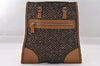 Authentic PRADA Vintage Stuoia Tweed Leather Tote Bag B11268 Brown Junk 0133I