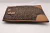 Authentic PRADA Vintage Stuoia Tweed Leather Tote Bag B11268 Brown Junk 0133I