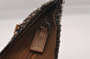 Authentic PRADA Vintage Stuoia Tweed Leather Tote Bag B11268 Brown Junk 0133I