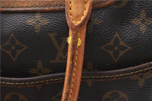 Authentic Louis Vuitton Monogram Deauville Hand Bag M47270 LV 0134G