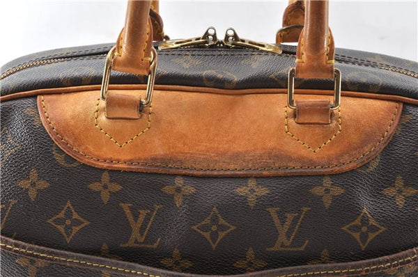 Authentic Louis Vuitton Monogram Deauville Hand Bag M47270 LV 0134G