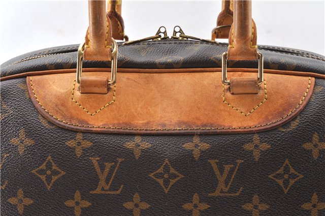 Authentic Louis Vuitton Monogram Deauville Hand Bag M47270 LV 0134G