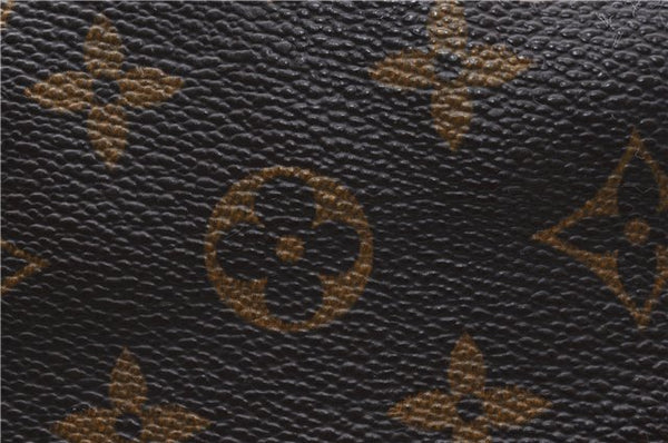 Authentic Louis Vuitton Monogram Deauville Hand Bag M47270 LV 0134G