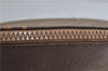 Authentic CELINE Macadam Blason Pattern Clutch Bag Purse PVC Leather Beige 0137D