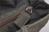 Authentic PRADA Nylon Tessuto Shoulder Tote Bag Purse Khaki Green 0138E