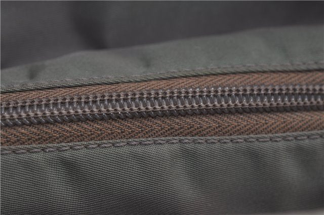 Authentic PRADA Nylon Tessuto Shoulder Tote Bag Purse Khaki Green 0138E