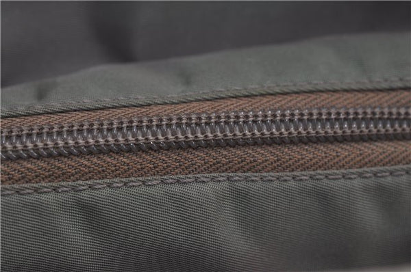 Authentic PRADA Nylon Tessuto Shoulder Tote Bag Purse Khaki Green 0138E