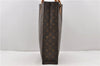 Authentic Louis Vuitton Monogram Sac Plat Hand Bag M51140 LV 0139D