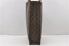 Authentic Louis Vuitton Monogram Sac Plat Hand Bag M51140 LV 0139D