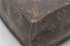 Authentic Louis Vuitton Monogram Sac Plat Hand Bag M51140 LV 0139D