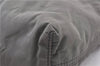 Authentic CELINE Vintage Shoulder Hand Bag Purse Nylon Leather Khaki Green 0139G