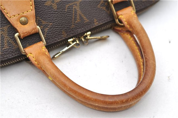 Authentic Louis Vuitton Monogram Alma Hand Bag Purse M51130 LV 0140D